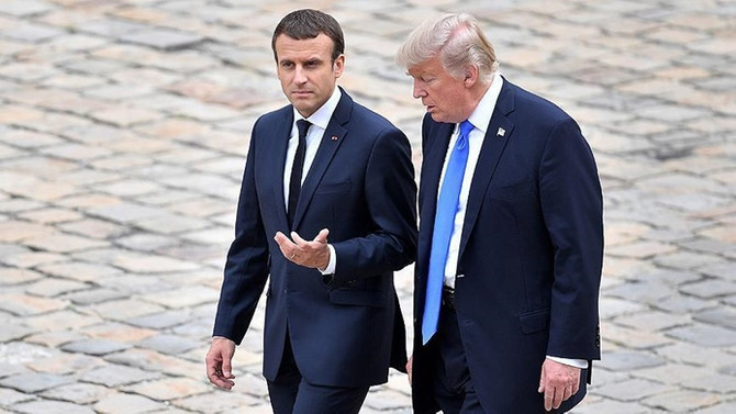 Macron: ABD'nin çekilmesi Rusya ve Çin'i güçlendirir
