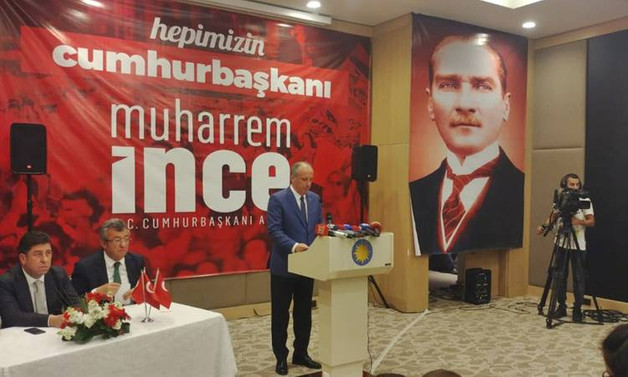 İnce, seçim manifestosunu açıkladı