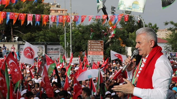 Yıldırım: Zulümle abat olunmaz