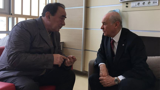 Bahçeli'den Çakıcı'ya ziyaret
