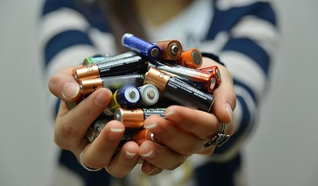 Türkiye'de 10 yılda 5 bin ton atık pil toplandı