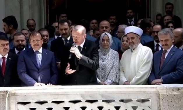 Erdoğan Nusretiye Camisi'nin açılışını yaptı