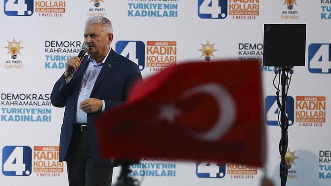 Yıldırım: Bizim çatımızı millet çakmıştır