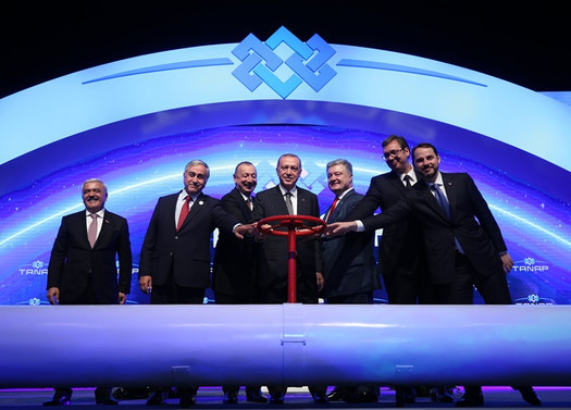 Trans Anadolu Doğalgaz Boru Hattı açıldı