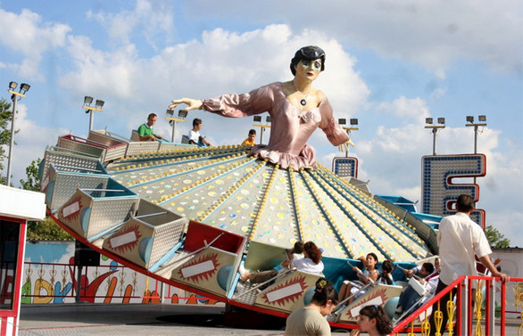 Lunaparkta ölümlü kaza