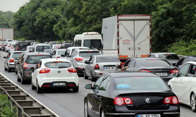 Tatilciler dönüş yolunda