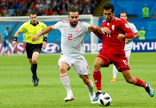 İran'ı yenen İspanya, puanını 4'e yükseltti