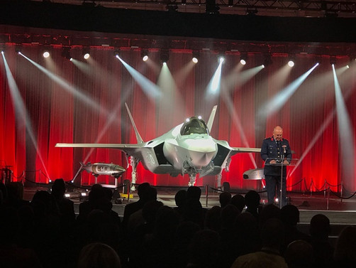 İlk F-35'ler için tören yapıldı