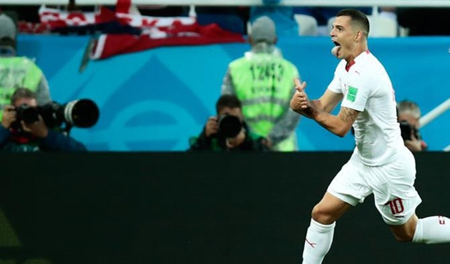 Sırbistan'dan Xhaka ve Shaqiri'nin gol sevinçlerine tepki
