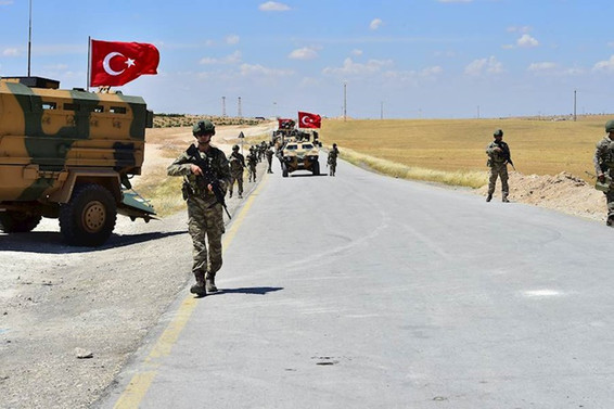 Menbiç'te dördüncü devriye faaliyeti gerçekleştirildi
