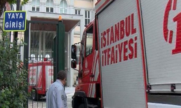 Mimar Sinan Üniversitesi'nde yangın