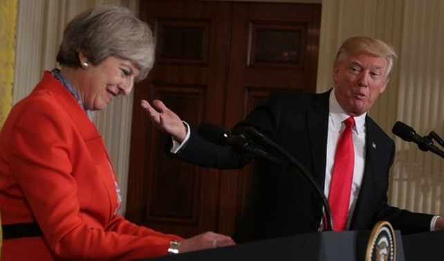 İngiltere'de Trump tartışması