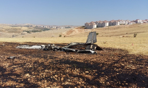 Adıyaman'da eğitim uçağı düştü: Pilot öldü
