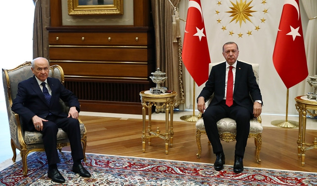 Beştepe'de 'Cumhur İttifakı' zirvesi