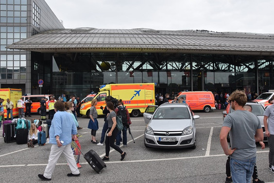 Hamburg Havalimanı sabaha kadar kapalı olacak