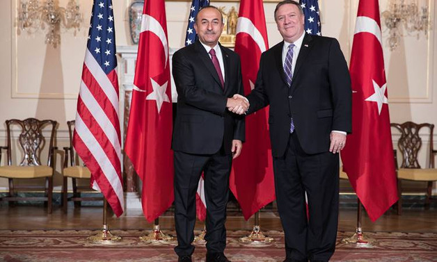 Çavuşoğlu ile Pompeo görüştü