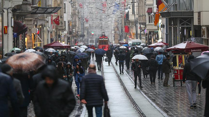 İstanbul için sağanak uyarısı