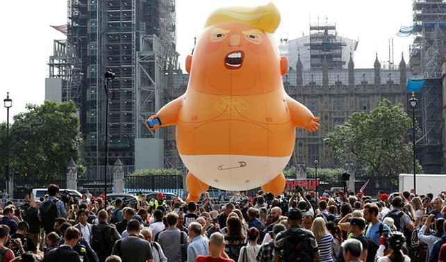 Trump'tan protesto yorumu: Niye kalayım ki?
