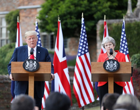 ABD Başkanı Trump: May haberleri yalan