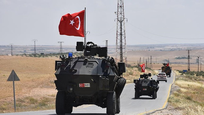 TSK'dan Menbiç'te 14'üncü devriye