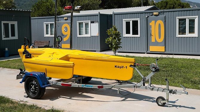 Yerli imkanlarla 'insansız deniz aracı' geliştirdi