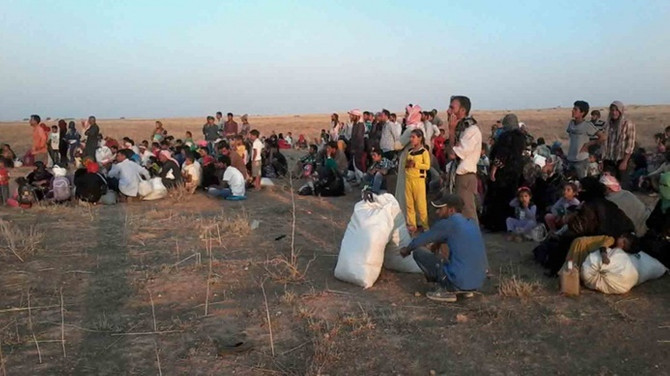 Suriye'de geri dönen mülteciler için barındırma merkezi kuruldu