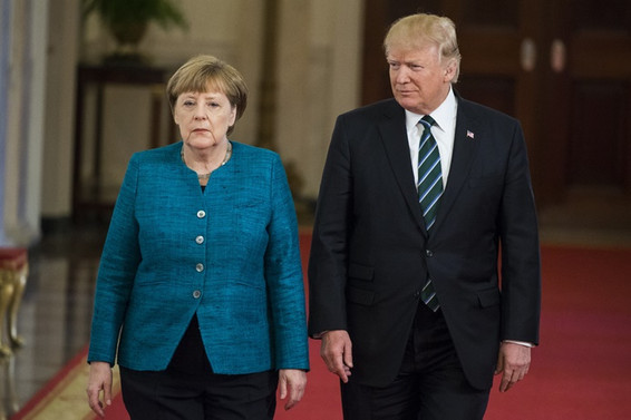 Merkel'den ABD'ye vergi eleştirisi: Refah için bir tehdit