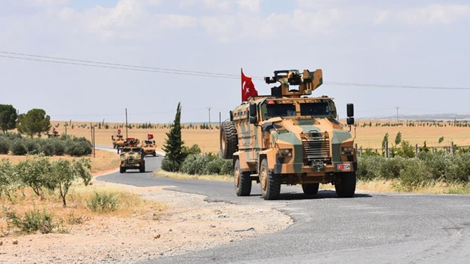 TSK'dan Menbiç'te 18'inci devriye