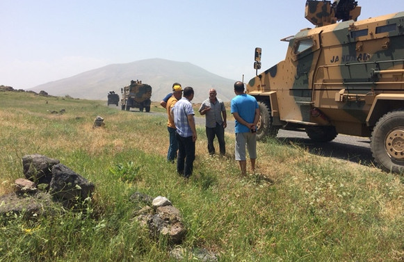 Iğdır'da İl Özel İdaresi ekibine terör saldırısı