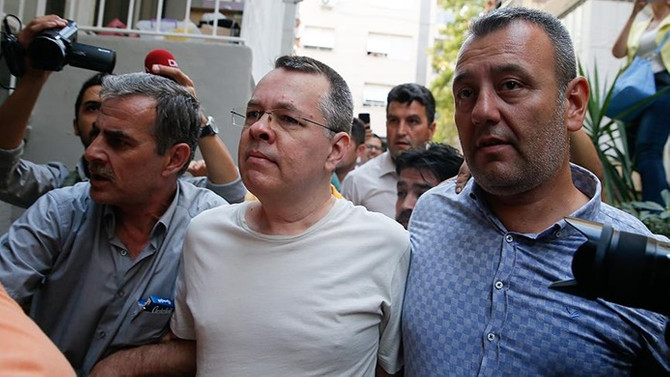 Brunson'ın ev hapsine itiraz reddedildi