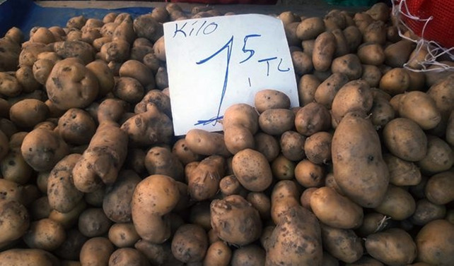 Patates ve soğanın ateşi düştü