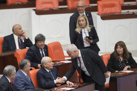 Meclis'te beklenmeyen an