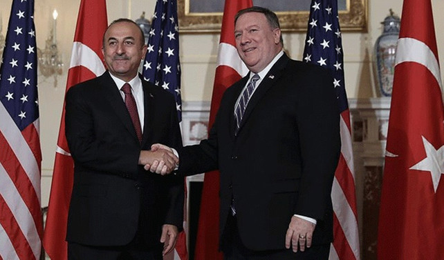 Çavuşoğlu, ABD'li mevkidaşı ile görüştü