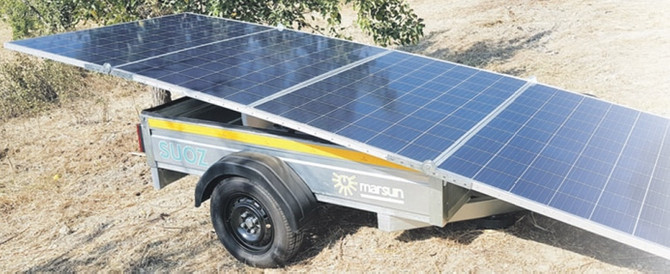 Güneş enerjisini gezer GES’le kırsala yayacak