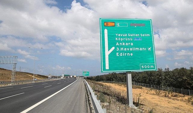 Kuzey Marmara Otoyolu Projesi'nde yeni gelişme