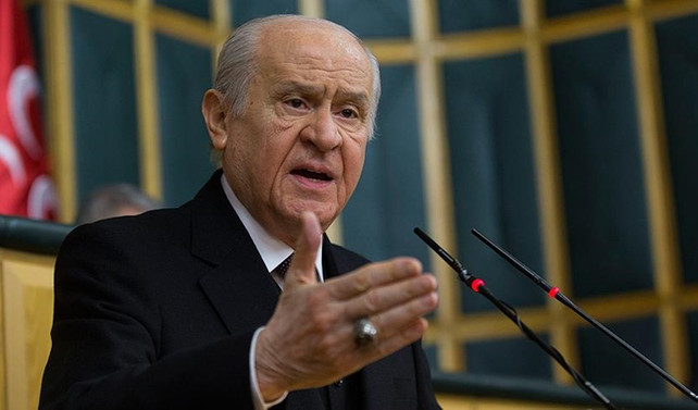 Bahçeli: Türkiye'ye parmak sallayanlara haddi bildirilmeli
