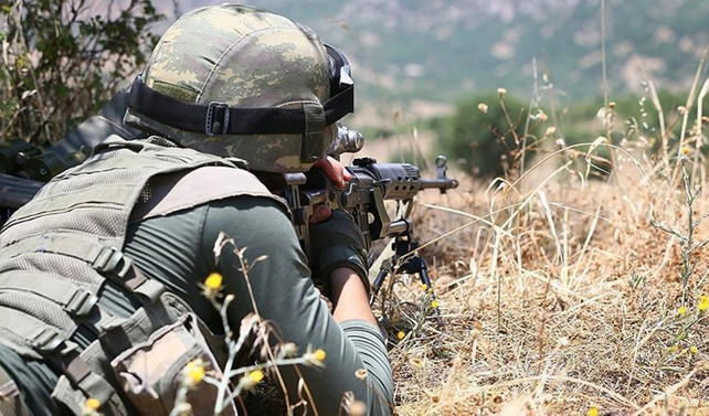 Ağrı Dağı'nda bir PKK'lı terörist yakalandı