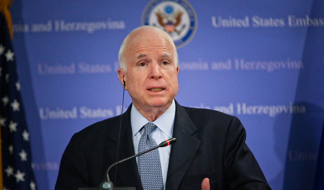 ABD'li senatör McCain hayatını kaybetti