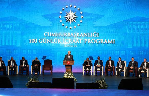 Erdoğan, 100 günlük eylem planını açıkladı