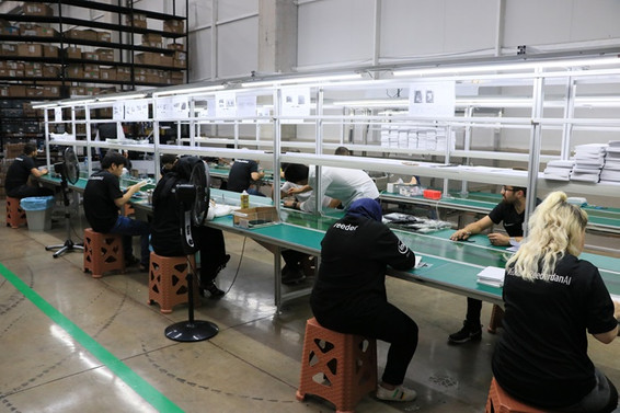 Reeder, Samsun'da fabrika açtı