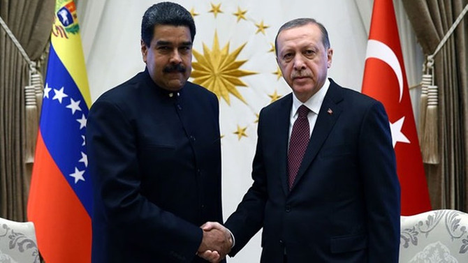 Erdoğan, Maduro ile telefonda görüştü