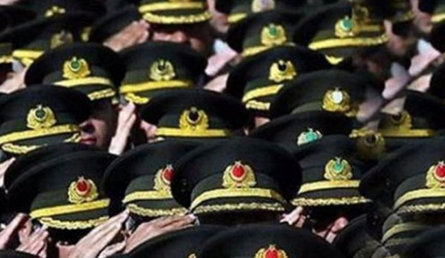 121 general ve amirale atama