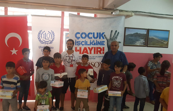 Gürsoy'dan 'çocuk işçiliğine hayır' kampanyasına destek