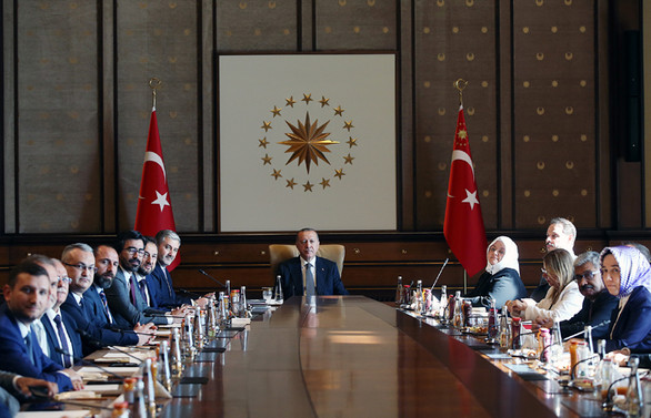 MÜSİAD'dan Cumhurbaşkanı Erdoğan'a ziyaret