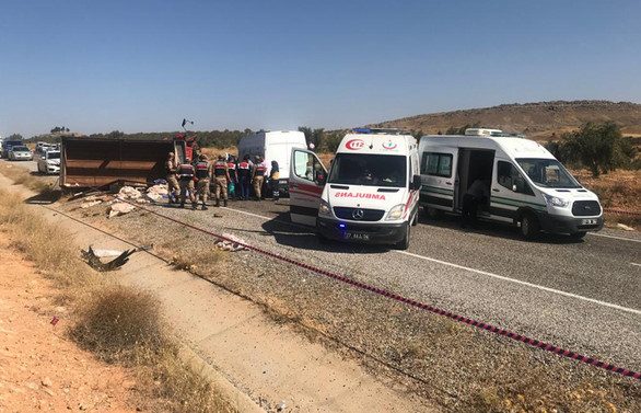 Gaziantep'te kaza: 8 ölü, 18 yaralı