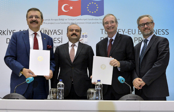 Türkiye-AB İş Dünyası Diyaloğu Projesi tanıtıldı