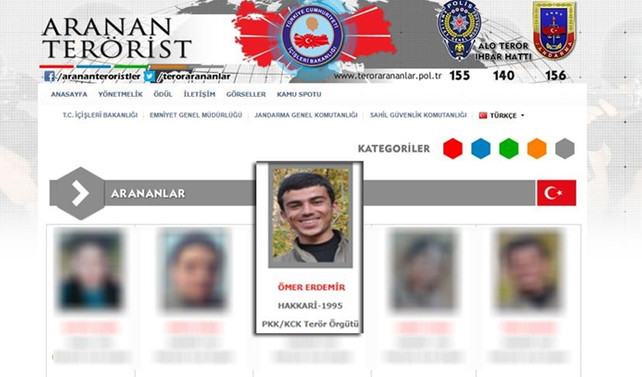 'Gri' kategoride bulunan terörist etkisiz hale getirildi