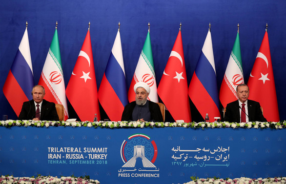 Dünya Tahran zirvesini böyle gördü
