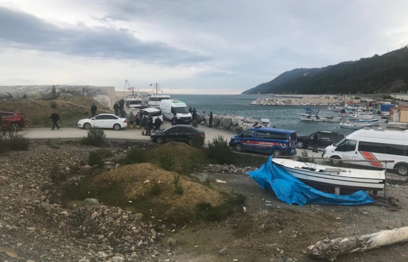 Sinop açıklarında balıkçı teknesi battı