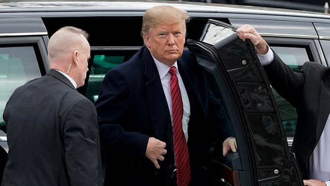 Trump Davos seyahatini iptal etti